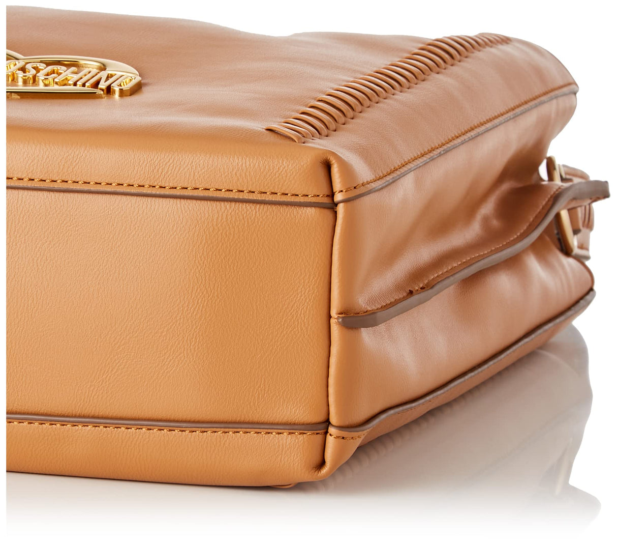 Love Moschino JC4052PP1GLD1, Bandolera Mujer, Camel, Talla única