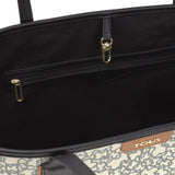 TOUS, CAPAZO XL. K MINI para Mujer, Beige/Negro, SUPER GRANDE