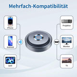 Miracast Wireless Hdmi Dongle Adapte, Hdmi Bluetooth Adapter Wi-Fi Dongle con Screen Mirror para Streaming de vídeo/Audio/Transferencia de Archivos Desde Ordenador portátil, PC, Smartphone a HDTV,