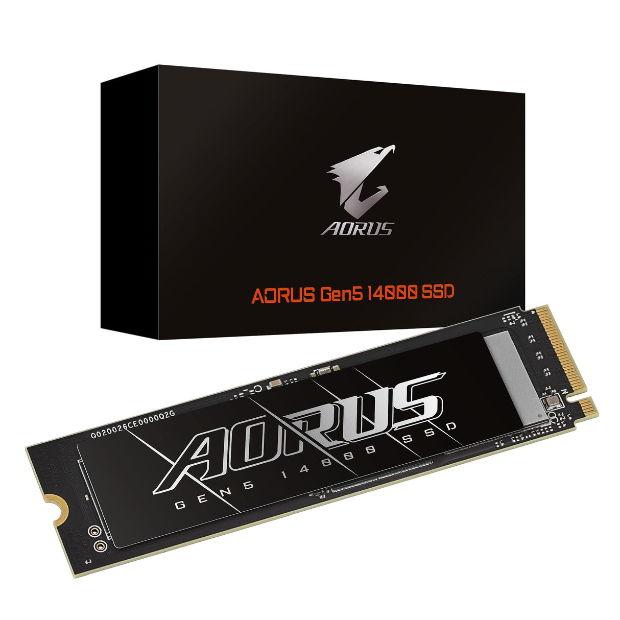 Gigabyte Aorus - Unidad de Estado sólido M.2 de 2 TB Gen5 14000 (PCIe Gen 5.0 x4/NVMe 2.0)