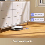 Mova M1 Robot Aspirador y Fregador, Potente succión de 4500 Pa, diseño Compacto, mapeo Solid-Fixed (SOF), Dispositivo 2 en 1: aspira y friega