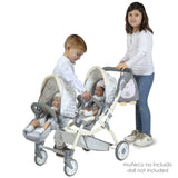 Carrito para Muñecas Decuevas PIPO Doble 45 x 100 x 81 cm