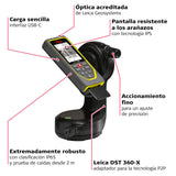 Leica DISTO X6-P2P Paquete: Set de medidor láser de Distancia de última generación con Adaptador Leica DST 360-X, trípode Tri 120 y tablilla de puntería GZM 3 en Estuche (Uso en Interior y Exterior)
