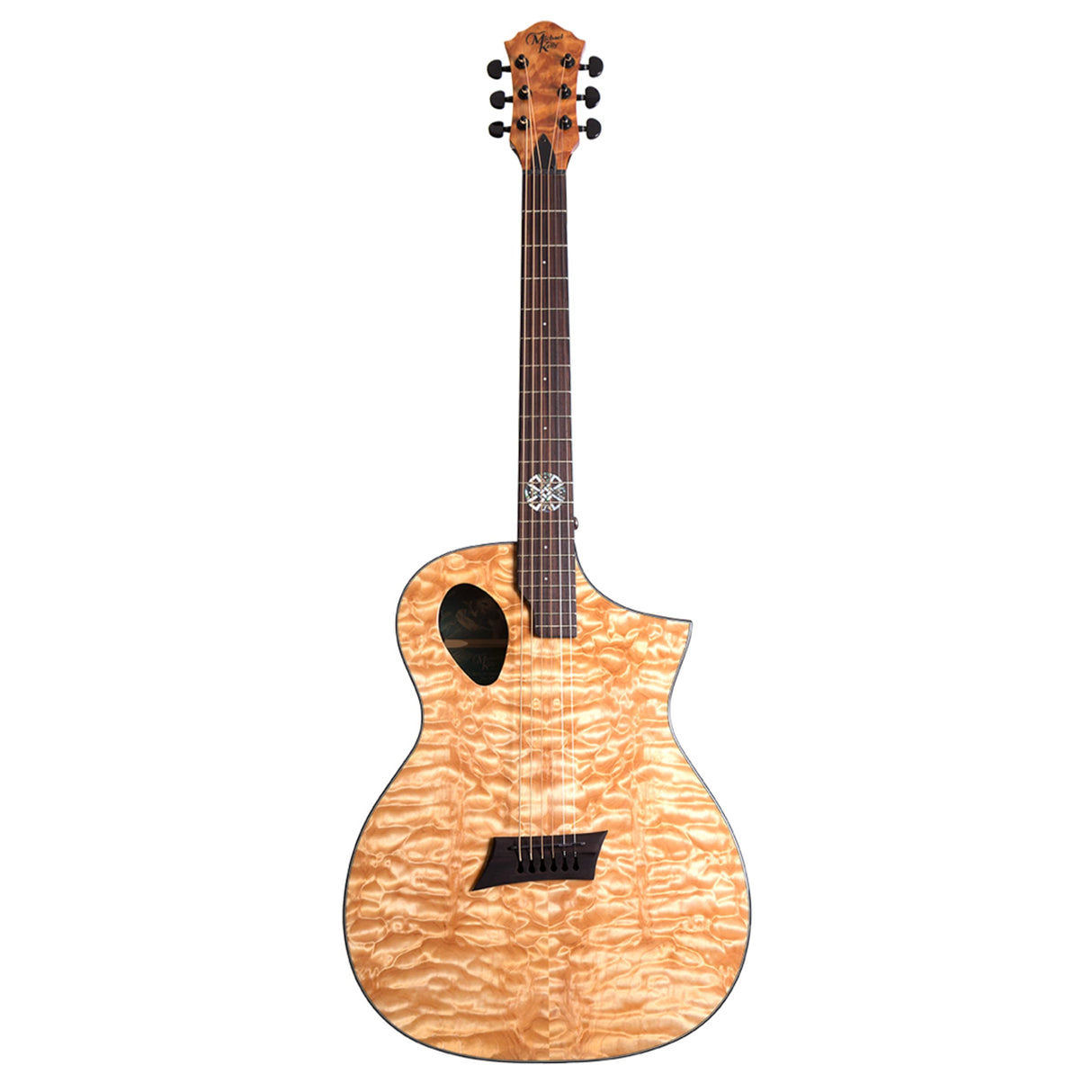 Michael Kelly - FUERTE PORT X - Guitarra eletctroacústica - Rosace"Port Tech" - Acabado Natural