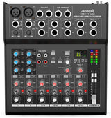 Audibax 1002 FX USB Mesa Mezclas 10 Canales con Efectos y USB