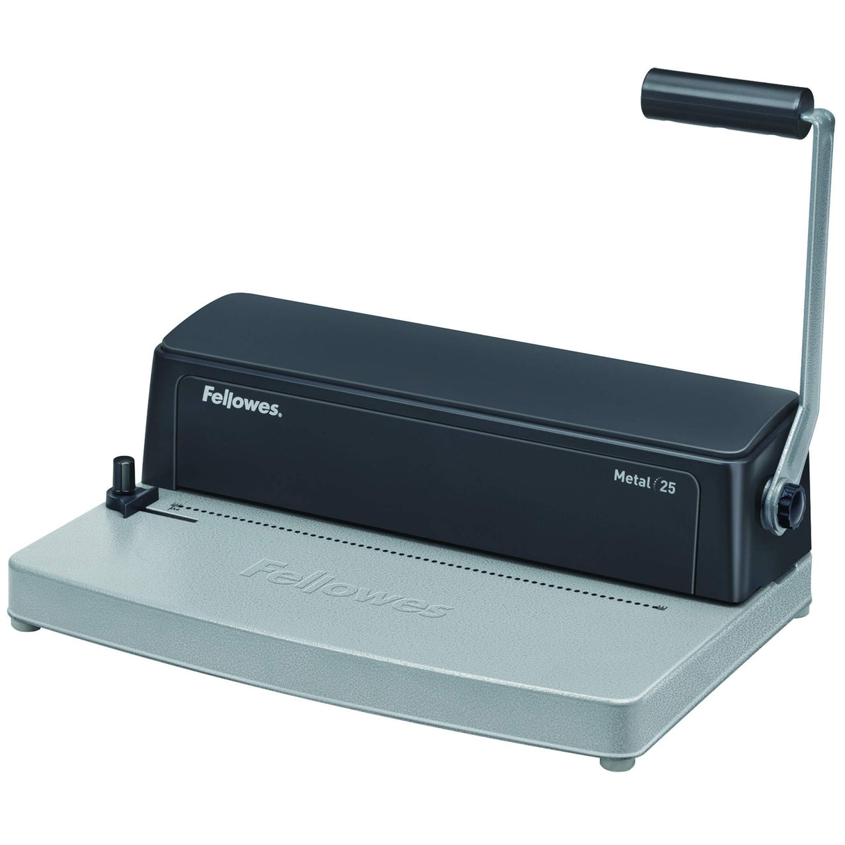 Fellowes Encuadernadora manual de espiral metálico, Uso Ocasional, Color Blanco, Unico