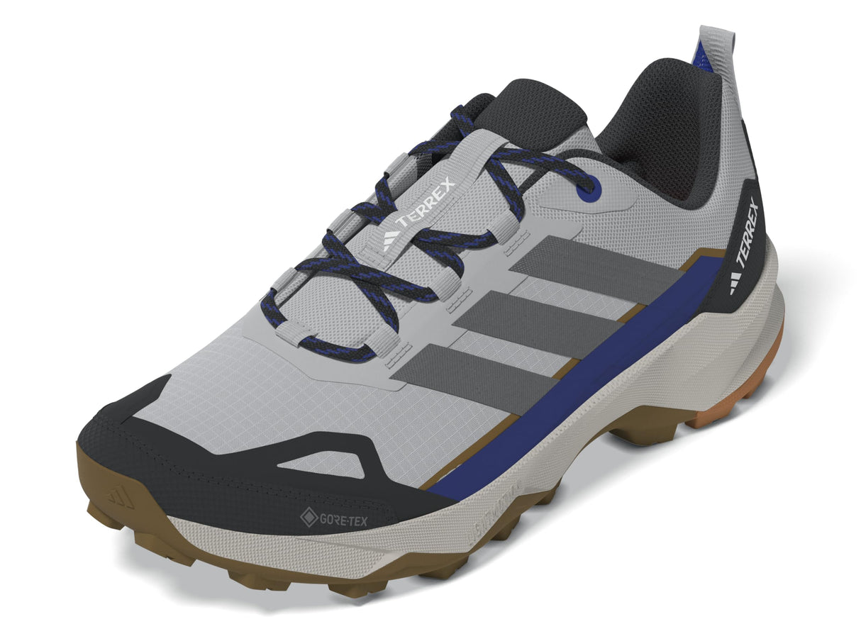 adidas Terrex Skychaser AX5 Gore-Tex Hiking Shoes, Zapatos de Senderismo Hombre, Grey Two/Grey Four/Semi Lucid Blue, 44 2/3 EU