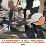 Evolution Sierra para hormigón de 255 mm R255DCT de Evolution: sin gasolina, corte de 102,5 mm, incl. hoja de diamante prémium