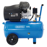 Draper DA50/412tv 50L 230 V 3.0 hp compresor de aire, Azul