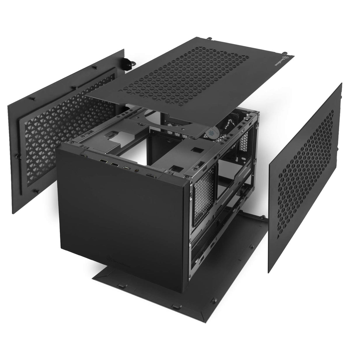 Silverstone SST-SG15B Sugo Mini-ITX Gehäuse - Schwarz