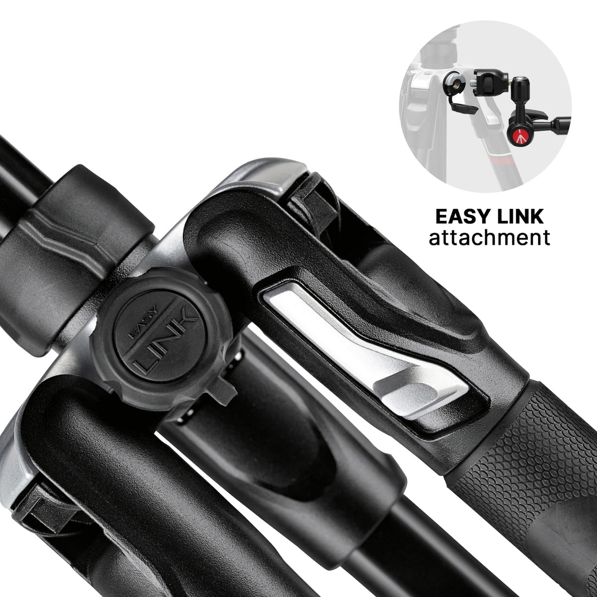Manfrotto Befree 3-Way Live Advanced - Trípode y Cabezal de Aluminio para Cámaras y Videocámaras de hasta 6 kg, Ultracompacto - Accesorio para la Creación de Contenidos, Fotos y Videos