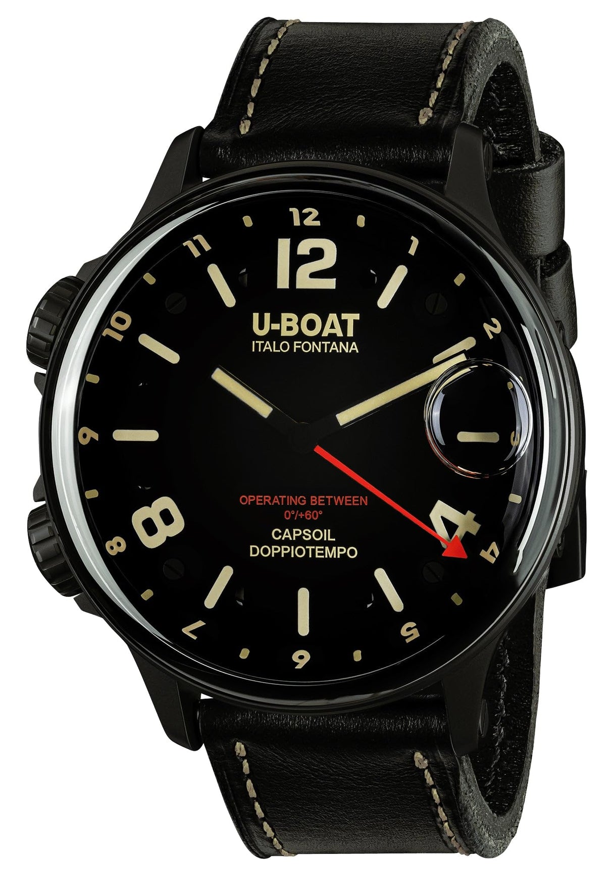 U-Boat Reloj Analógico para Hombres de Cuarzo con Correa en Acero Inoxidable mid-39772