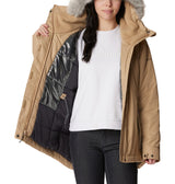 Columbia Suttle Mountain II Insulated Jacket Chaqueta, Mujer, marrón Claro, L