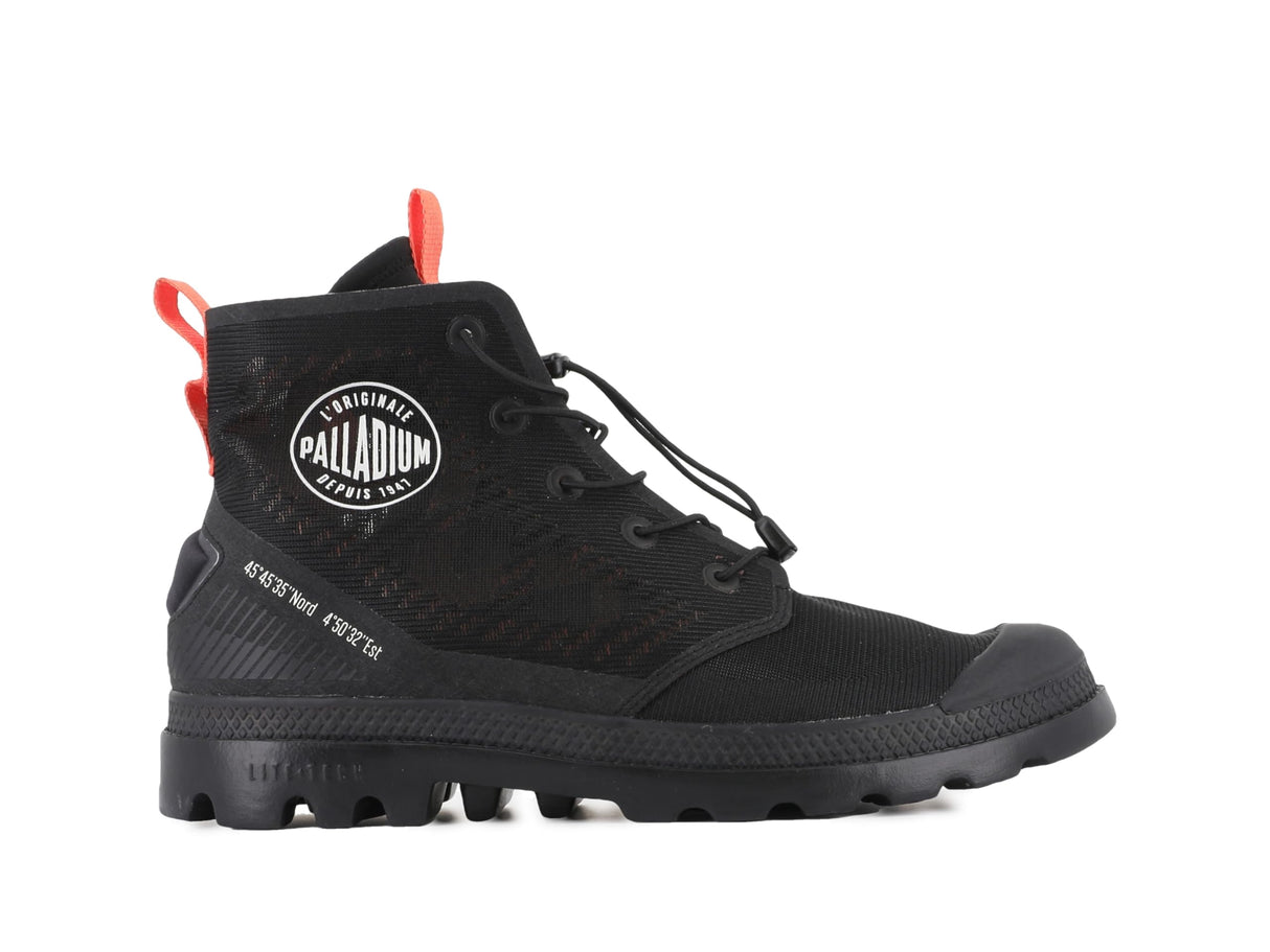 Palladium Pampa, Ankle Boot Unisex Adulto, Negro, 40 EU