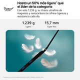 LG gram 16Z90TL-G.AU85BN - Ordenador Portátil Ultraligero de 16" Intel Core Ultra 7 258V, 32 GB RAM, 512 GB SSD, IPS Antirreflejo, 1239g, 28.5h, Windows 11, Teclado QWERTY Español, Negro Carbón