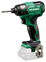 HIKOKI - WH12DDW4Z Atornillador de impacto a batería 12 V Peak - 1/4" - Brushless - 135