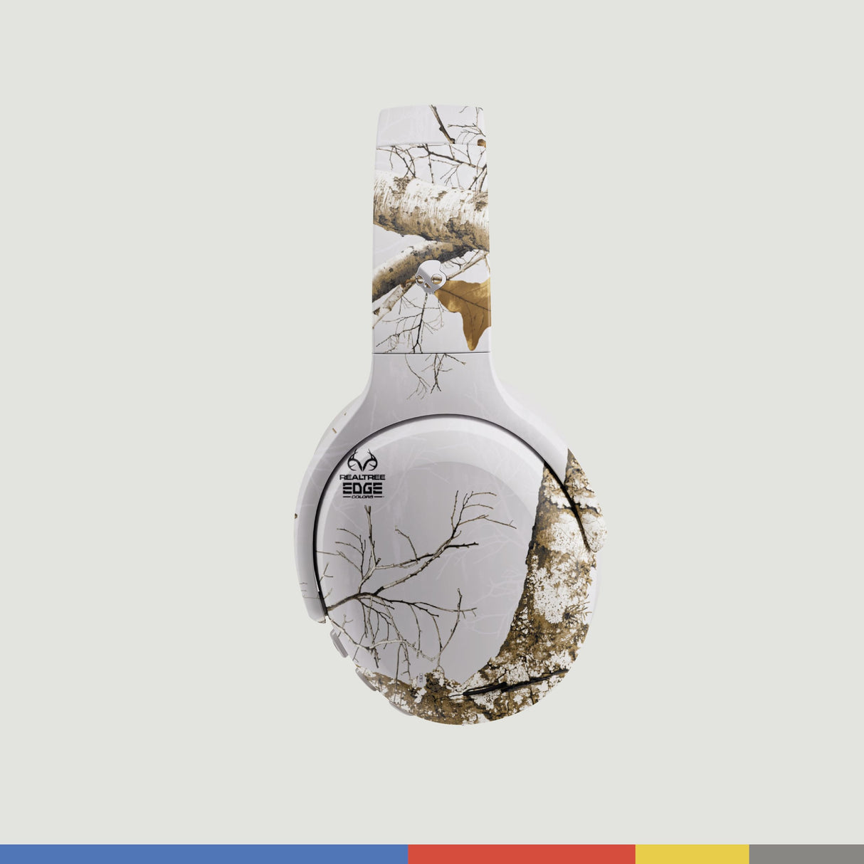 Skullcandy Crusher ANC 2 Over-Ear Noise Canceling Wireless Headphones with Sensory Bass, 50 HR Battery, Skull-iQ, Alexa Enabled, Microphone, Works with Bluetooth Devices - Realtree Edge White