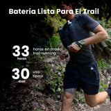 Amazfit Cheetah 2 Ultra Reloj Inteligente GPS 47mm, Cristal Zafiro, Caja Titanio, Batería 30 días, Linterna, Almacenamiento 64 GB, NFC, Mapas,+180 deportes y HYROX, Smartwatch para Android e iPhone