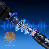 Maono WM760 A2 - Sistema de micrófono inalámbrico con 2 micrófonos y Receptor, Color Negro