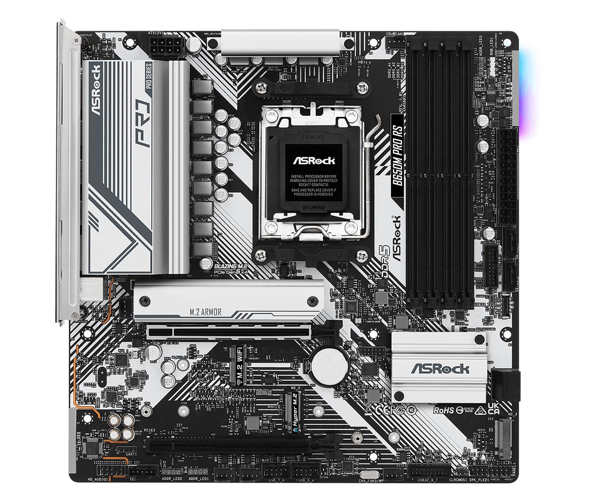 ASRock MB AMD AM5 B650M Pro RS