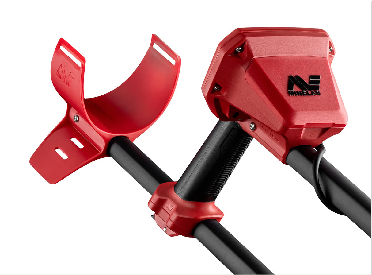 Detector de Metales Minelab Vanquish 340 Multifrecuencia Auto-Selector para Adultos con Bobina V10 10 "x7 Doble-D Impermeable (3 Modos de Detección)