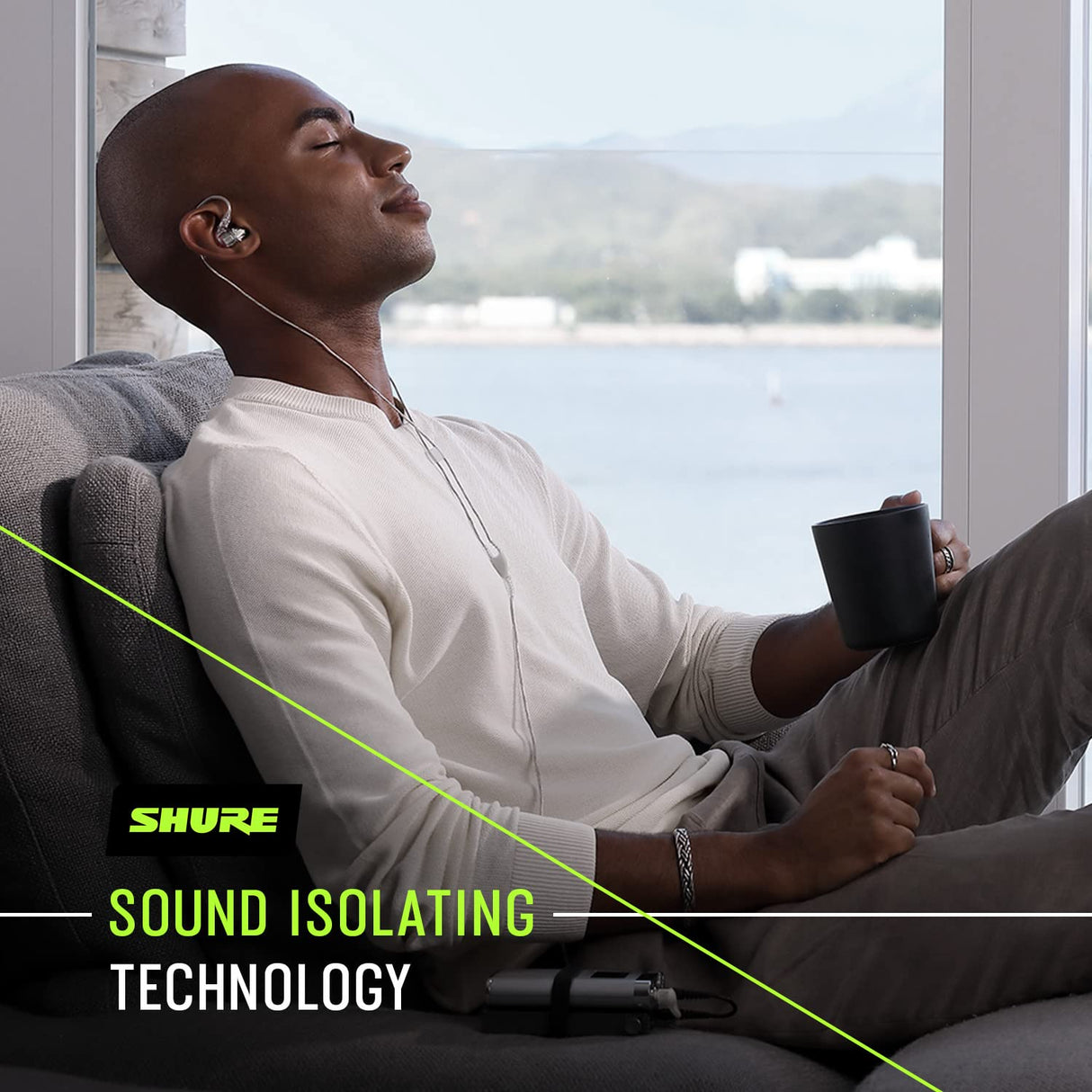 Shure SE846 - Auriculares con Cable con Aislamiento de Sonido Gen 2, Auriculares intraurales Seguros, Sonido Profesional de Alta Gama, Cuatro Controladores de Alta definición, filtros de Sonido