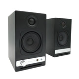 Audioengine A2 HD 60W Enceintes de Bureau alimentées Sans Fil | DAC 24 bits USB et amplificateur analogique intégrés | aptX HD Bluetooth, entrées USB, RCA et 3, 5 mm | Cbles Inclus (Noir)