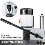 VEVOR Máquina Embutidora para Trabajar la Madera 550 W, 2,800 RPM, Máquina Embutidora de Banco, Máquina de Mortaja Cincel Hueco Mortaja con Juegos de Brocas de Cincel, para Agujeros Redondos 13mm