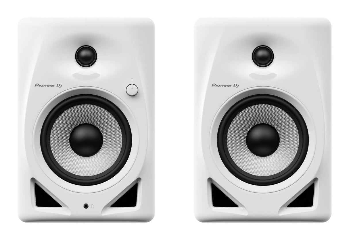 Pioneer DJ DM-50D Monitor de escritorio de 5" (blanco)
