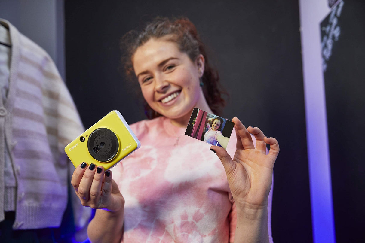Canon Zoemini C, Cámara Instantánea, Bluetooth, Tamaño Único, Abeja