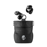 Skullcandy Push 720 Open Auriculares Open Ear Inalámbricos Bluetooth, Impermeables, Diseño Ligero de Clip, 30 Horas de Autonomía, Bolsito de Carga Inalámbrica, Micrófono para iPhone Android - Negro