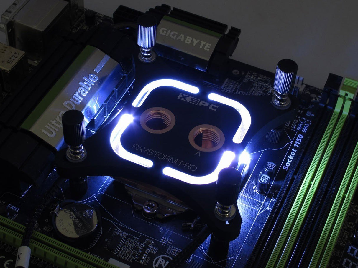 XSPC Compatible con Raystorm Pro CPU-Kühler für Intel - Kupfer, Schwarz