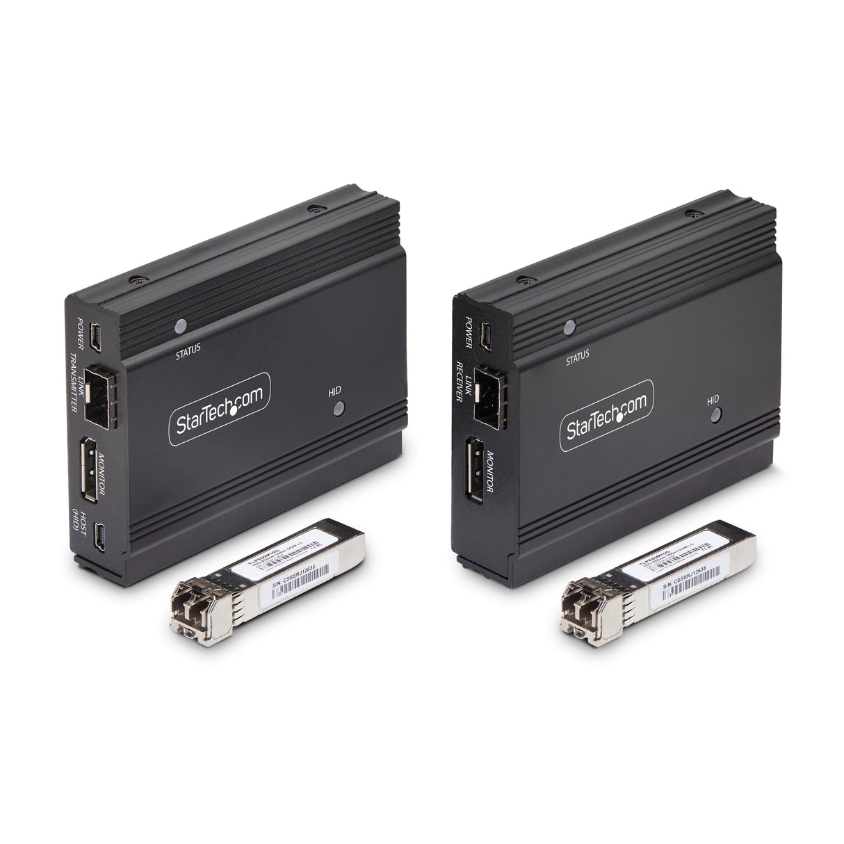 StarTech Extensor KVM DisplayPort por Fibra Óptica Multimodo 4K 60Hz 300m