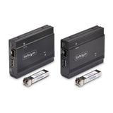 StarTech Extensor KVM DisplayPort por Fibra Óptica Multimodo 4K 60Hz 300m