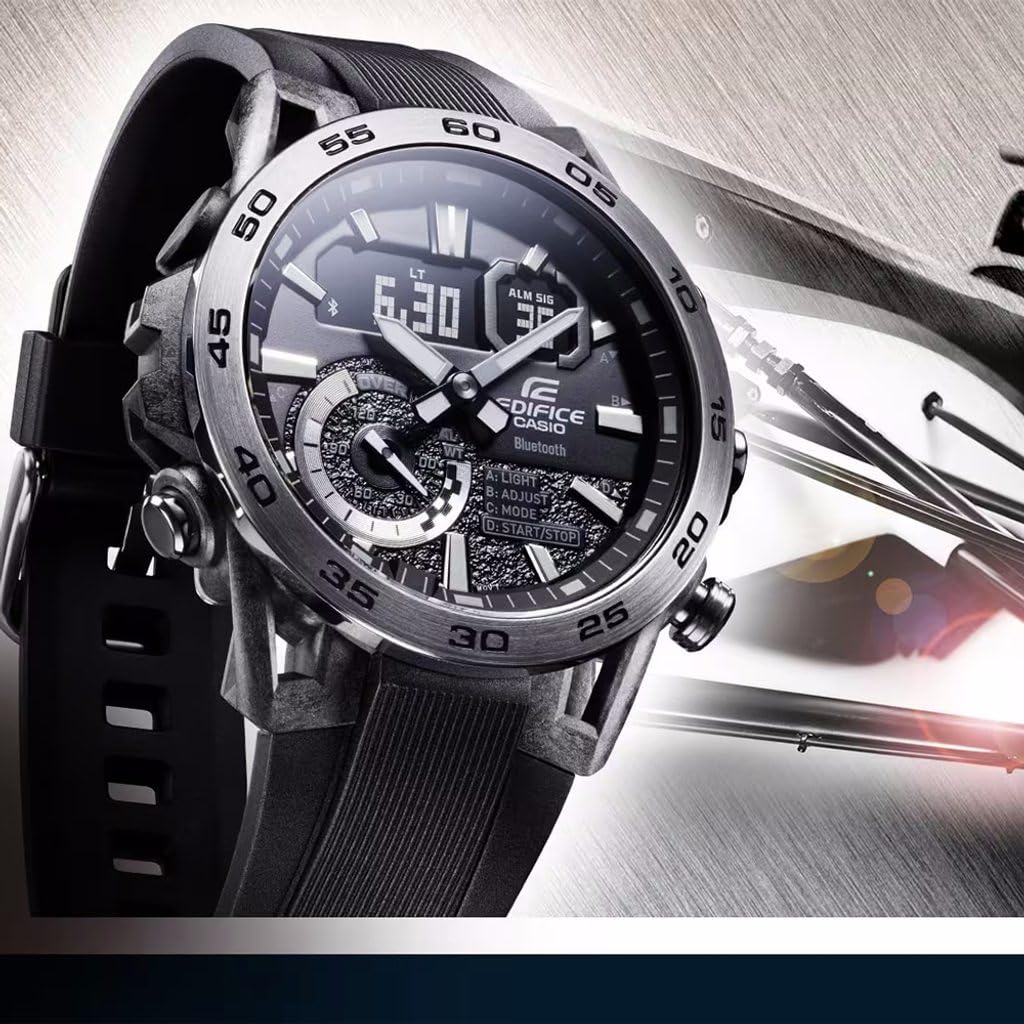 CASIO Analógico Modelo RELOGIO Edifice. Marca ECB-40P-1AEF