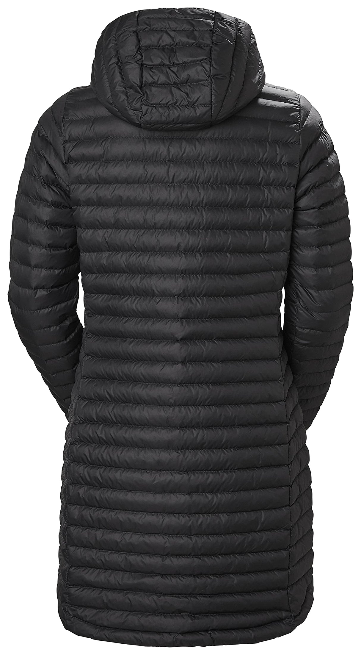 Helly Hansen W Sirdal Long Insulator, Chaqueta Mujer, Negro (Black), M