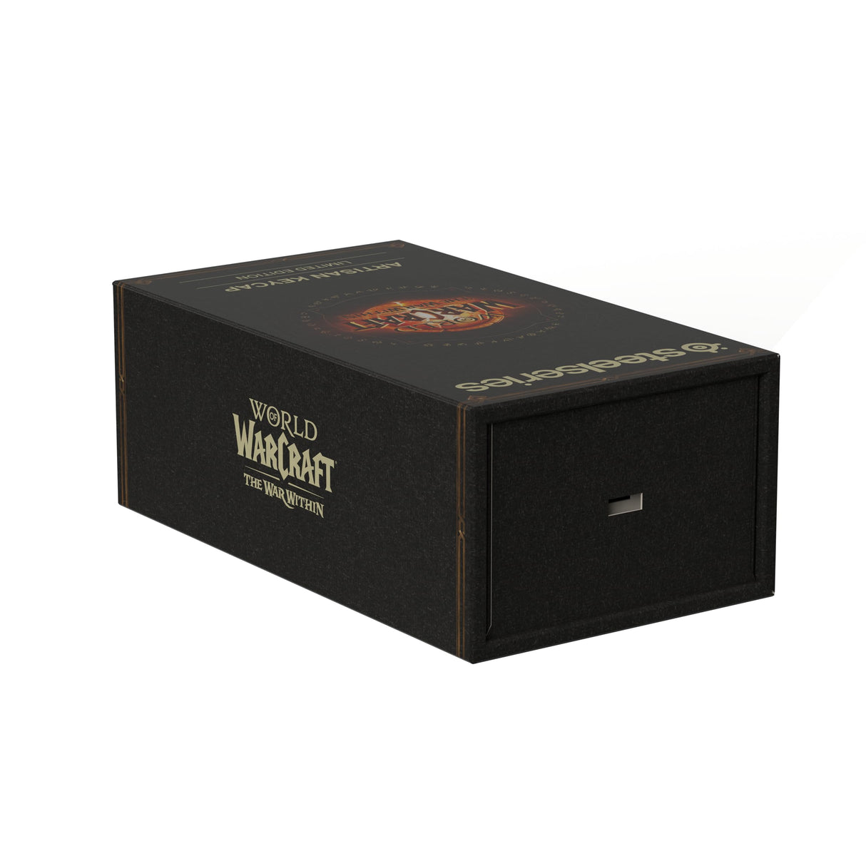 SteelSeries World of Warcraft Coleccionable - Teclado de resina artesanal - Artículo gratuito del juego - Numerado individualmente - Diseño de la espada de Sargeras