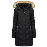 Geographical Norway Badonna Lady Parka de Mujer, Noir, L