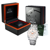 JAGUAR Reloj Modelo J865/1 de la colección ACAMAR, Caja de 43 mm Plata con Correa de Acero para Caballero