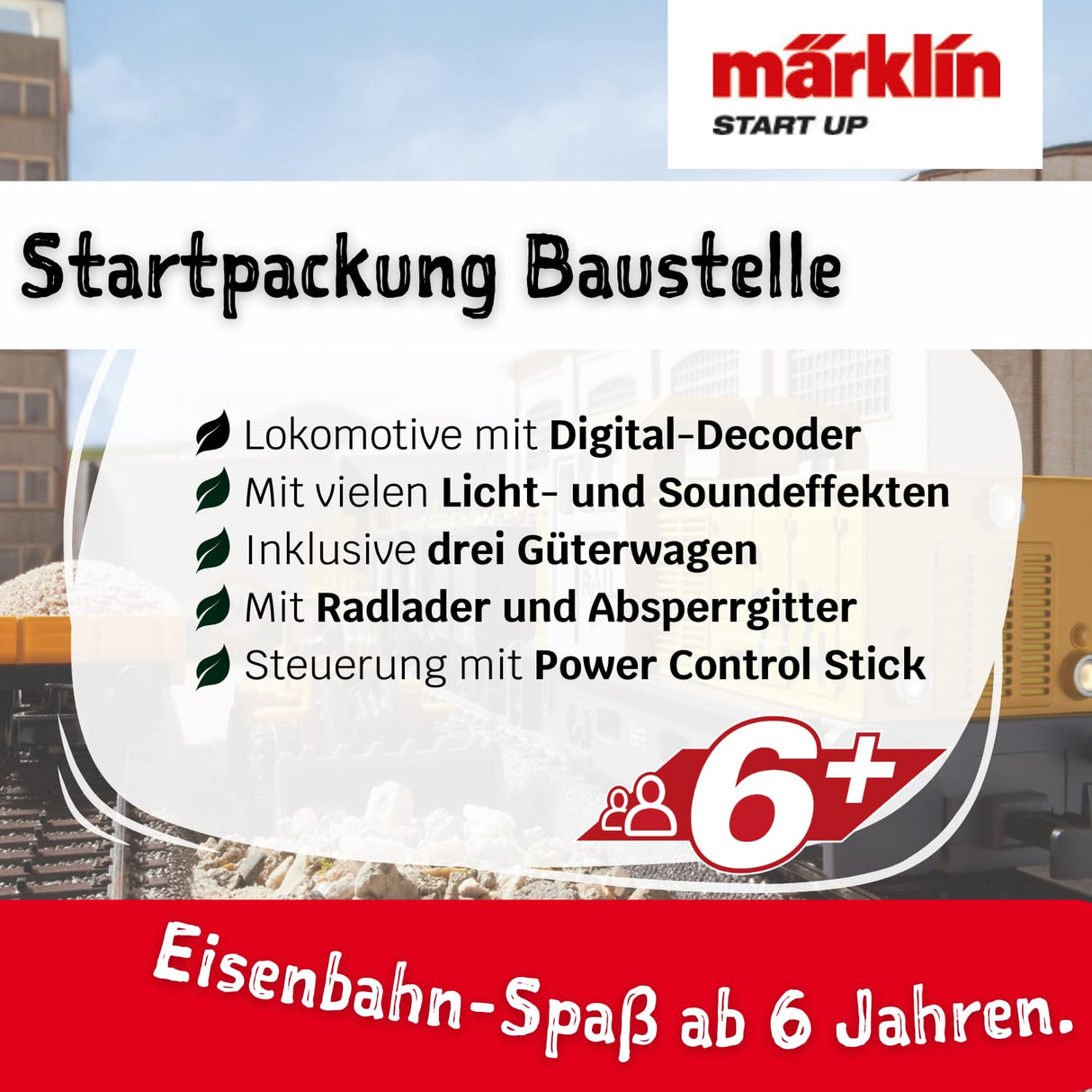 Märklin Start up - Paquete de Inicio para Obras