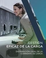 Wallbox con gestión de Carga | para Uso Privado y empresarial | Cable de Carga de 5 m | estación de Carga Energy Control
