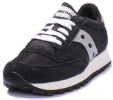 Saucony Jazz Original Vintage, Scarpe da ginnastica Uomo, Black Silver White, 40 EU