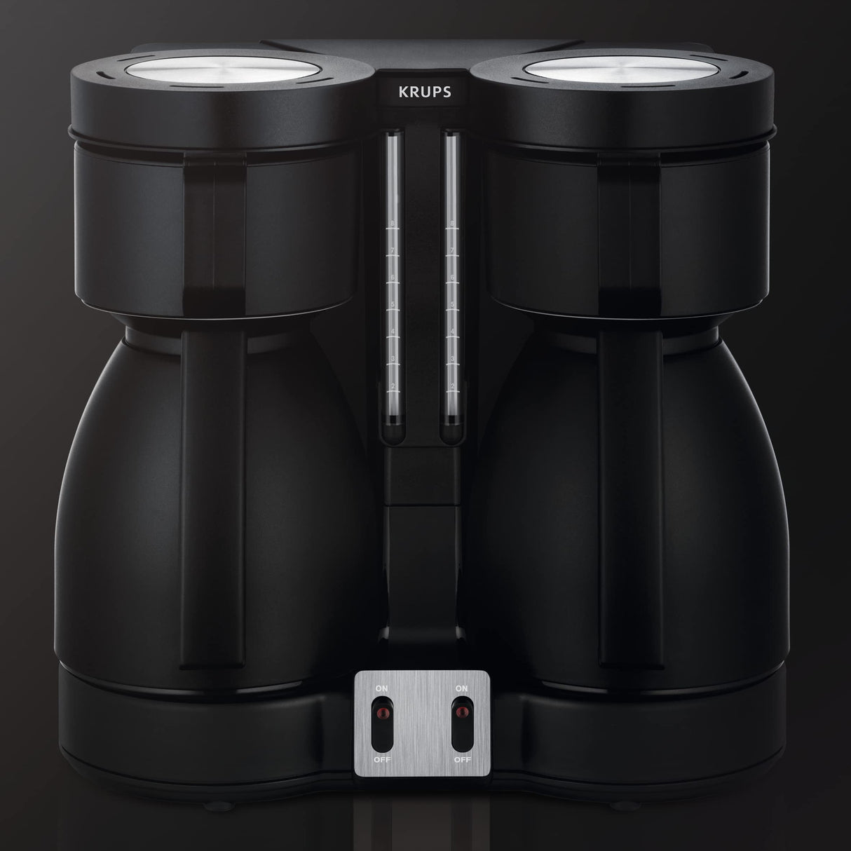 Krups KT 8501 - Cafetera de filtro, 1700 W, 16 tazas, plástico, negro