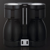 Krups KT 8501 - Cafetera de filtro, 1700 W, 16 tazas, plástico, negro