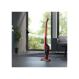 AEG CX7-2-45AN Aspiradora Sin Cable, Autonomía de 45 min, 18 V, 2 Velocidades, Cepillo 180º con LED, Aspiradora de Mano Especial Mascotas, Depósito de 0,5 L, Rojo