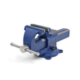 IRWIN 1978272 Tornillo de banco de ajuste rápido de 100 mm, azul/gris