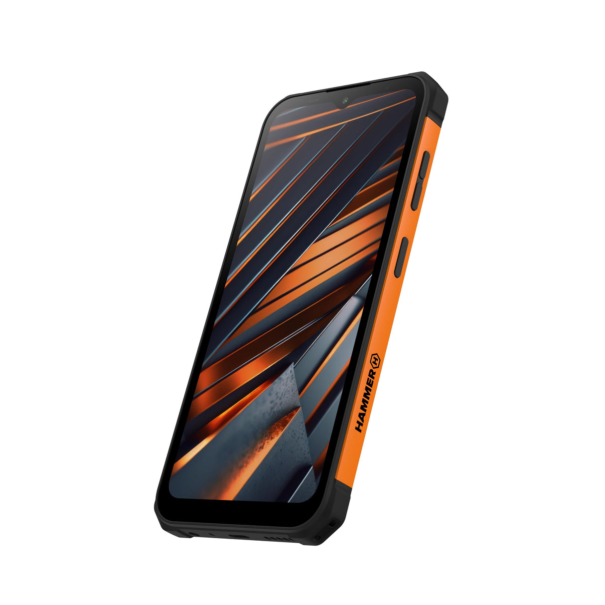 Smartphone Hammer Iron Va sin Contrato, Resistente al Agua, Dual SIM, Potente batería de 6500 mAh, 64GB + 4GB RAM, Android 14, cámara 13 Mpx con Sensor de visión Nocturna IP69, 300 Horas en Espera