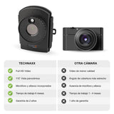 Technaxx Cámara para grabación en cámara Lenta con micrófono Incorporado Altavoz y Capacidad de grabación en Modo FullHD alimentación de la batería Varios Modos de Funcionamiento ТХ-164