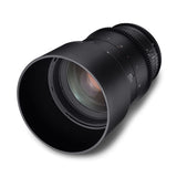 Samyang MF 135 mm T2,2 VDSLR MK2 MFT – Teleobjetivo de Video Cine Distancia Focal Fija para Micro Cuatro Tercios, Enfoque Manual para Panasonic DC-GH5s DC-GH5 II BGH1 Olympus OM-D E-M1 Mark III