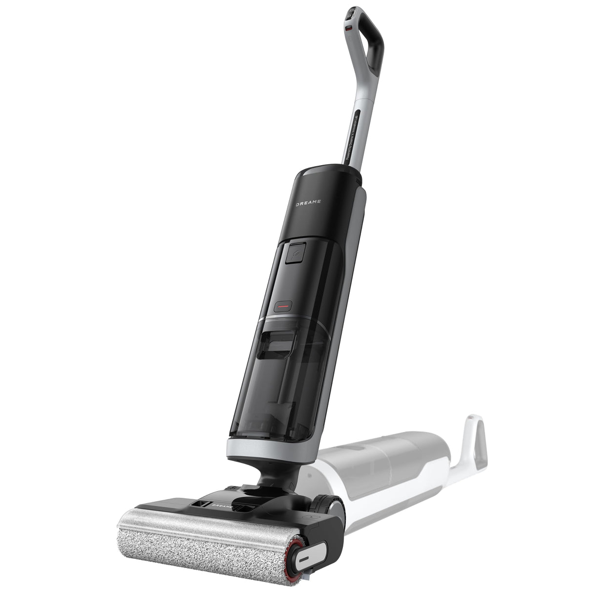 DREAME H14 Pro Aspiradora en seco y húmedo, Alcance de 180 Celsius, Autolimpieza a 60 Celsius, Secado en 5 min, Máxima Potencia de 18 kPa, Adición Automática del Producto, Cepillo Giratorio